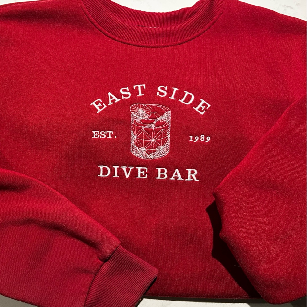 Taylor Swift crewneck East Side Dive Bar